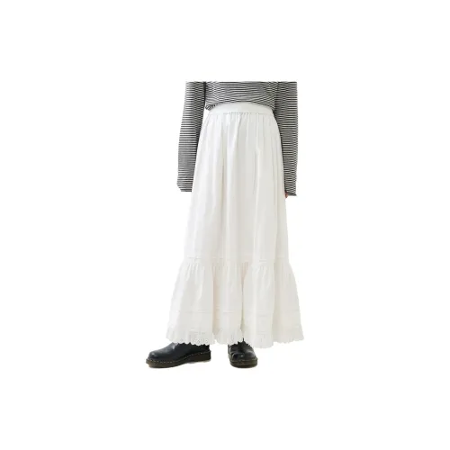 FREAK'S STORE Casual Long Skirts Women's White