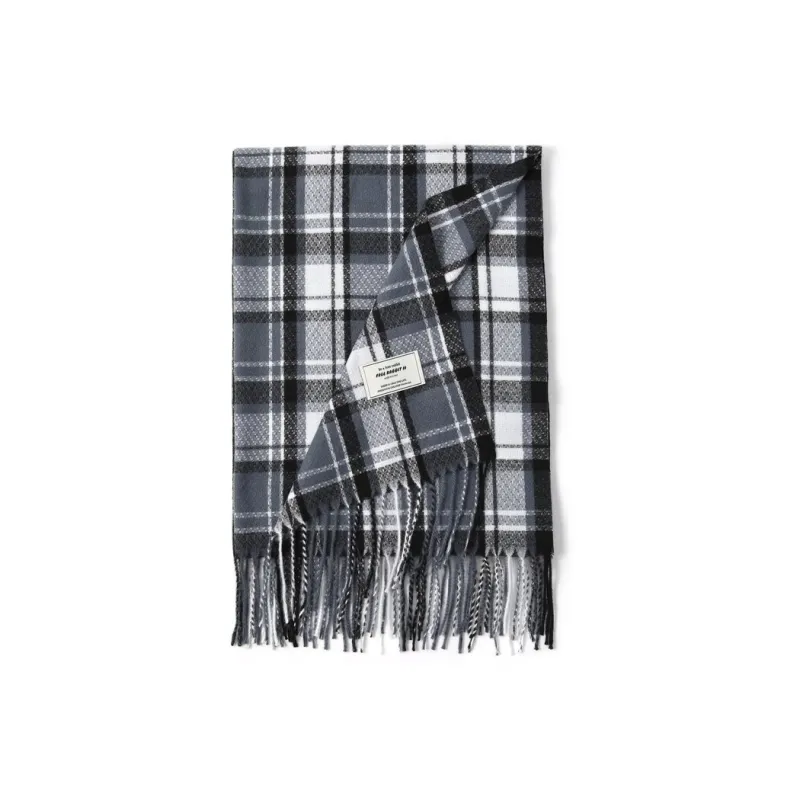 FREE RABBITⅡ Faux Cashmere Knit Scarves Unisex-1