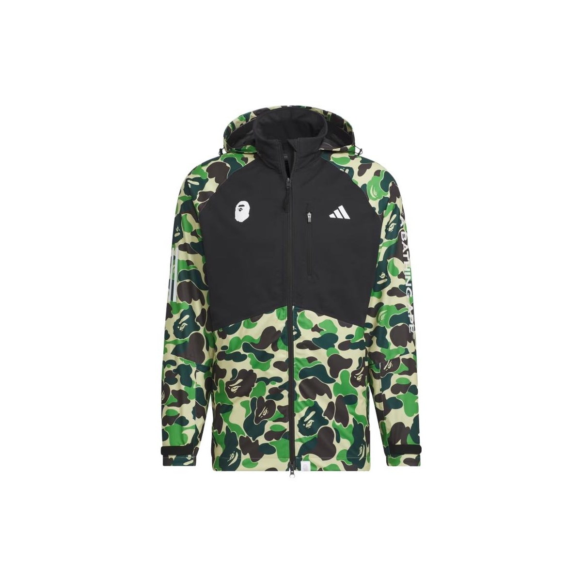 Bape Black X Adidas Jackets Men Black XL POIZON