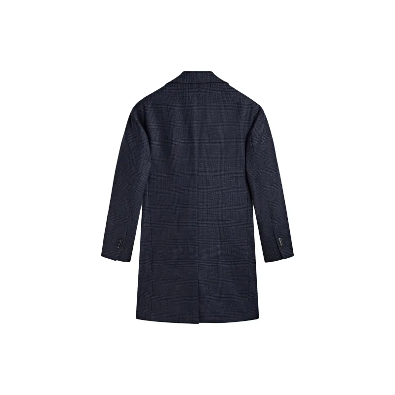 Massimo Dutti Coats Men Navy Blue-1
