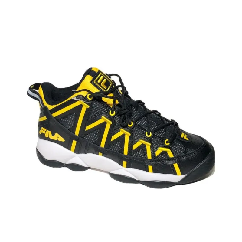 FILA Stackhouse Spaghetti "Black/Yellow" Sneakers-3