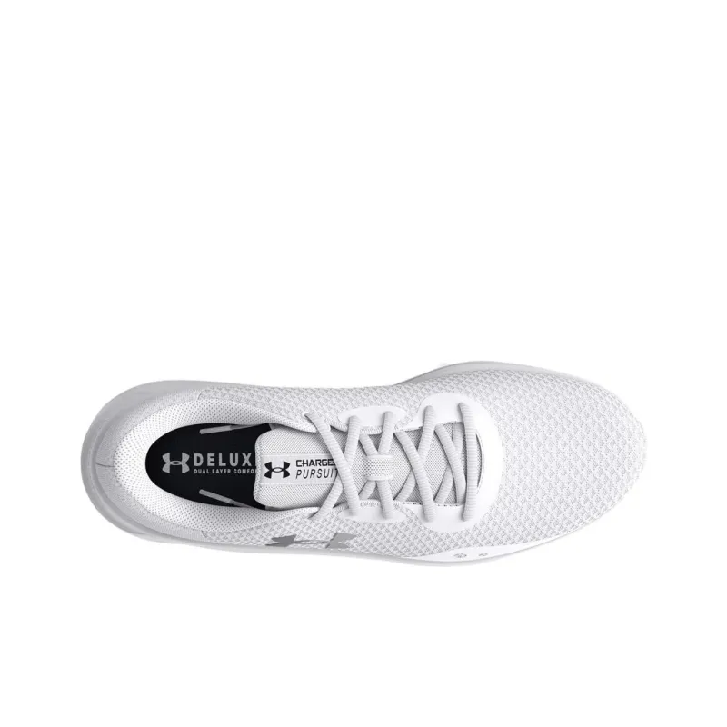 Under Armour Charged Pursuit 3 Running Shoes 'Grey White'-3
