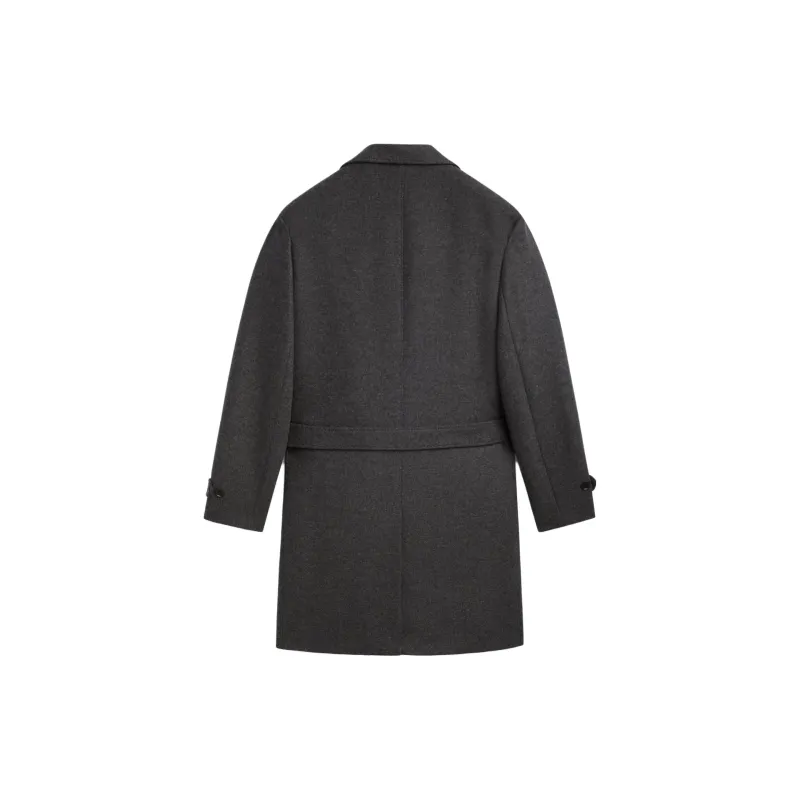 Massimo Dutti Coats Men Gray-1