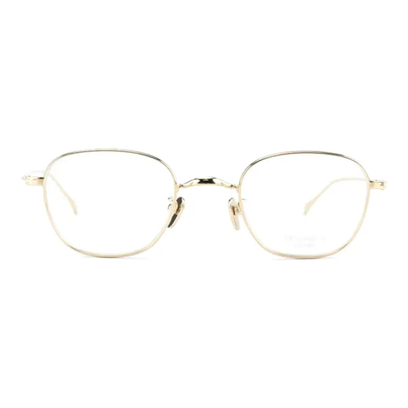 MASUNAGA Titanium Irregular Shape Eyeglass Frames Unisex Multicolor-1