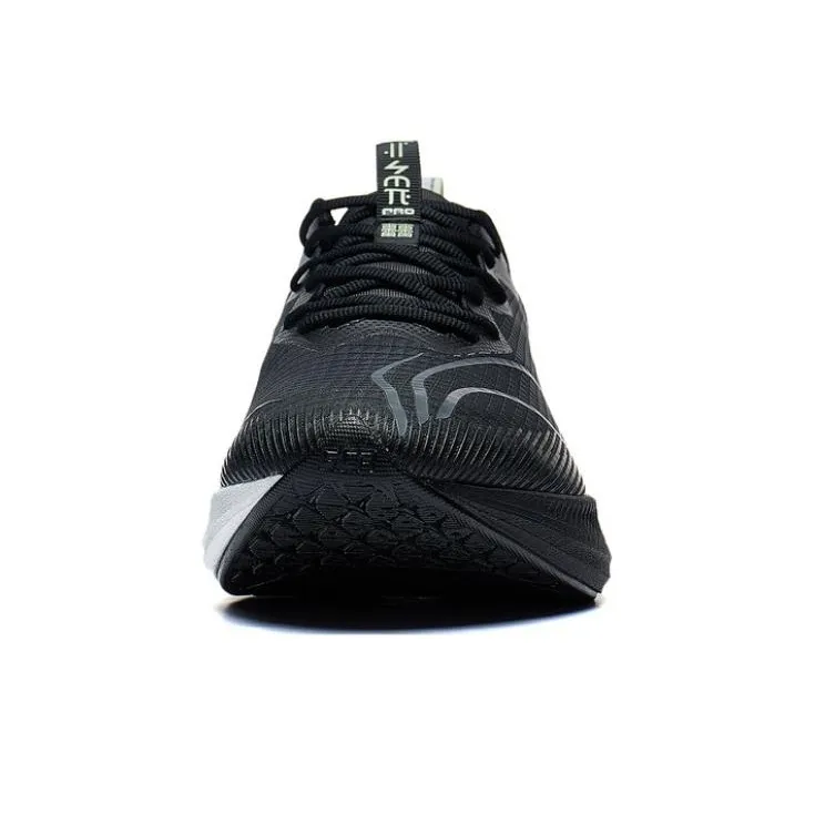 LiNing Red Hare 6 Pro Cushioning Lightweight Low Top Casual Running Shoes Men's Black-4