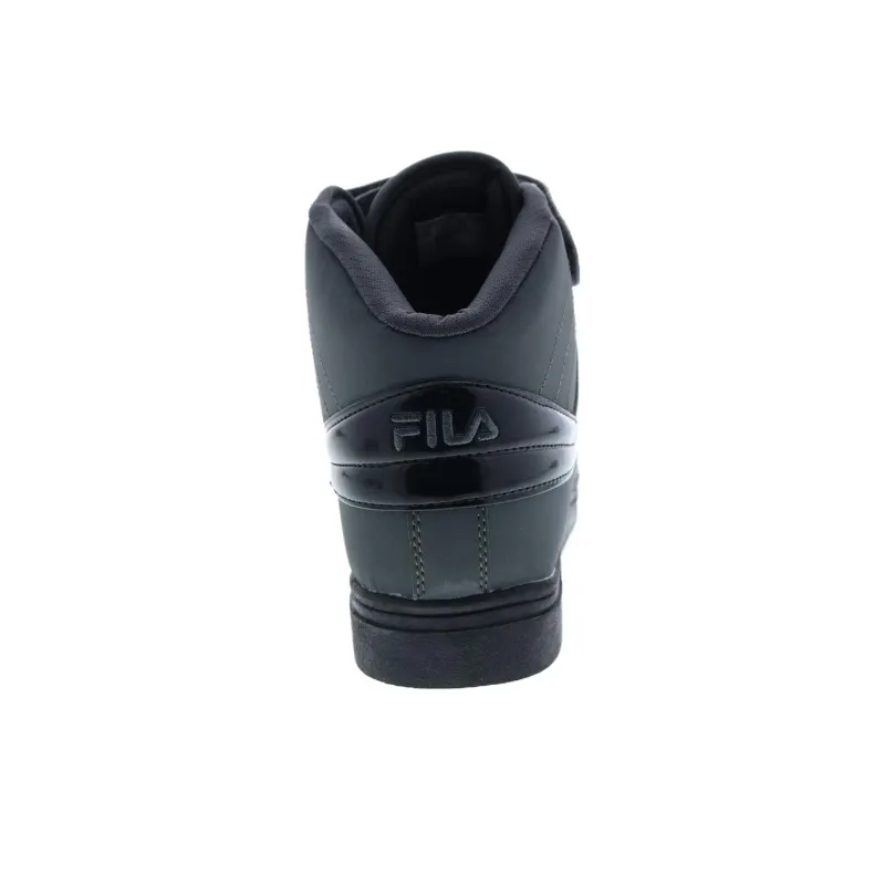 FILA Vulc 13 Cushioning Wear-Resistant Mid-Top Skateboard Shoes Men's Gray-3