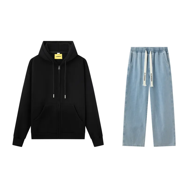 ALORGEEK Sweatshirt Sets Unisex-3