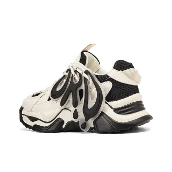 ORD Chunky Sneakers Unisex Low Top Black
