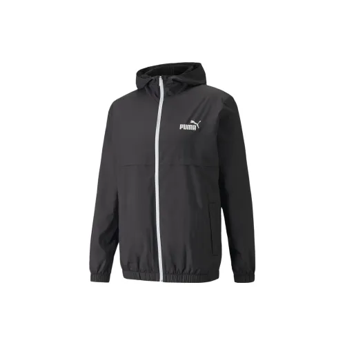 PUMA ESSENTIALS Jackets Men Black