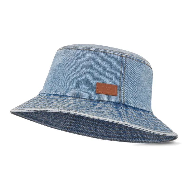 DIOR Bucket Hats Men's Light Blue-1