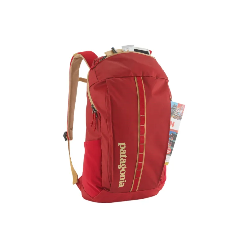 Patagonia Recycled Polyester Backpack Men's Travel Red-3