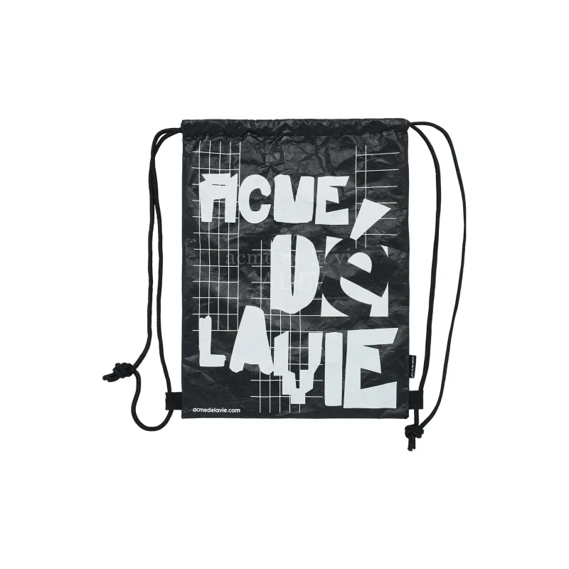 Acme De La Vie/ADLV TYVEK Backpack Regular Unisex Black-1