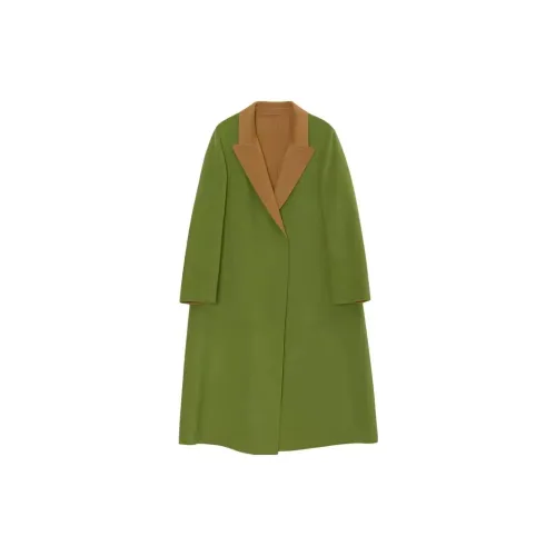 MIIDII Coats Women's Peridots Green