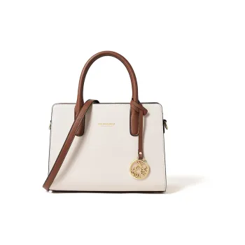RED DRAGONFLY Cow Leather Big Tote Mom Bag Crossbody Bucket Bag Handbag Women's Apricot