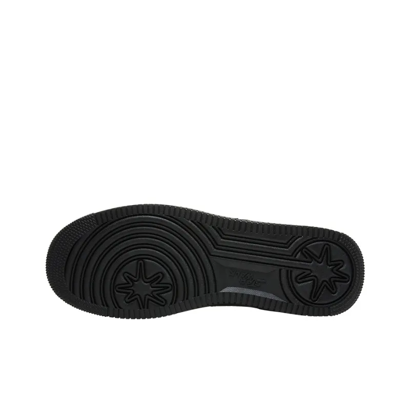 Starwalk Soldier Slip Resistant Low Top Skateboard Shoes Unisex Black-5