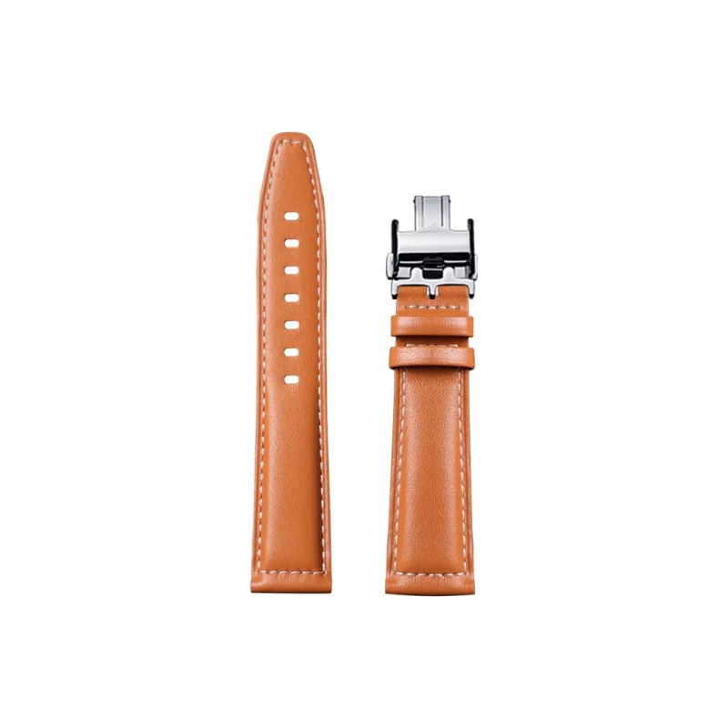 SHIRUI Accessories Longines Compatibility Watch Band 20mm Genuine Leather Material-39
