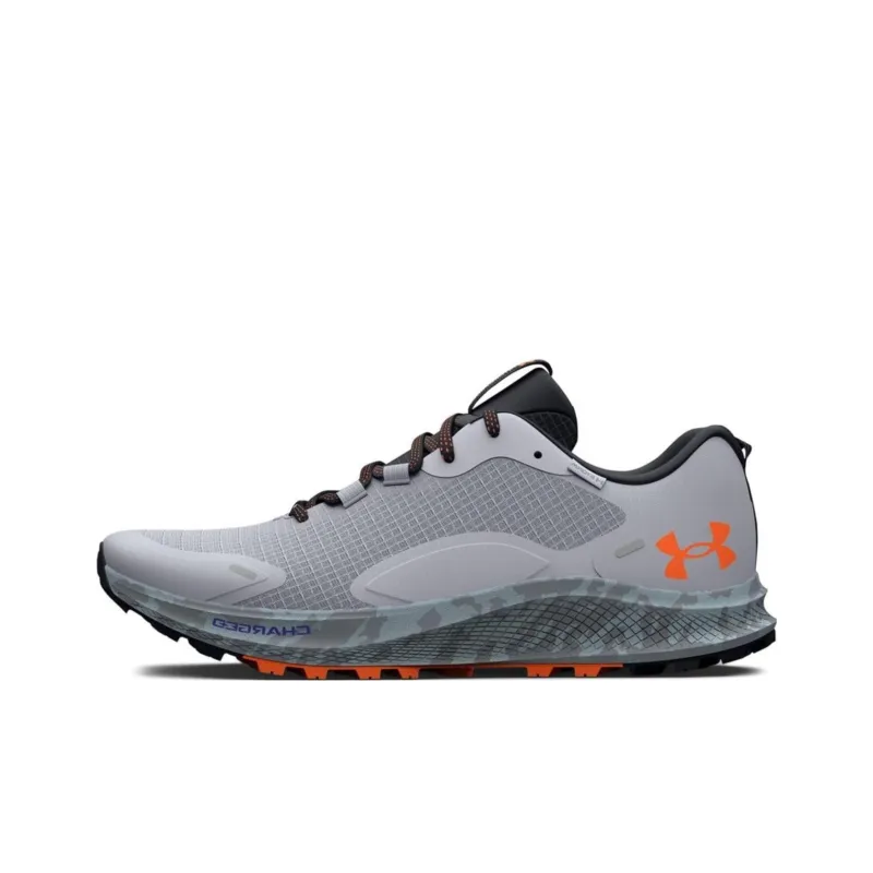 Under Armour Charged Bandit Trail 2 Slip Resistant Low Top Running Shoes Men's Gray-0