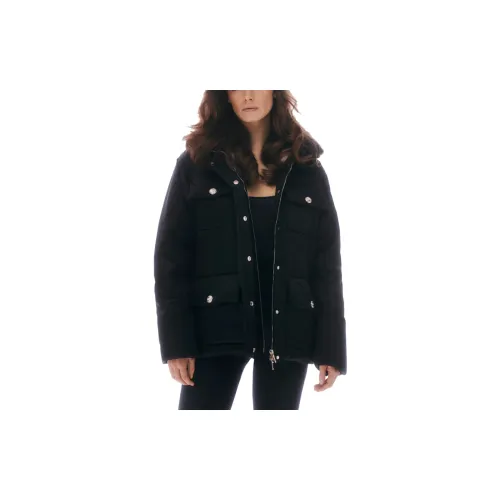 CHANEL Puffer Jackets Women's Black