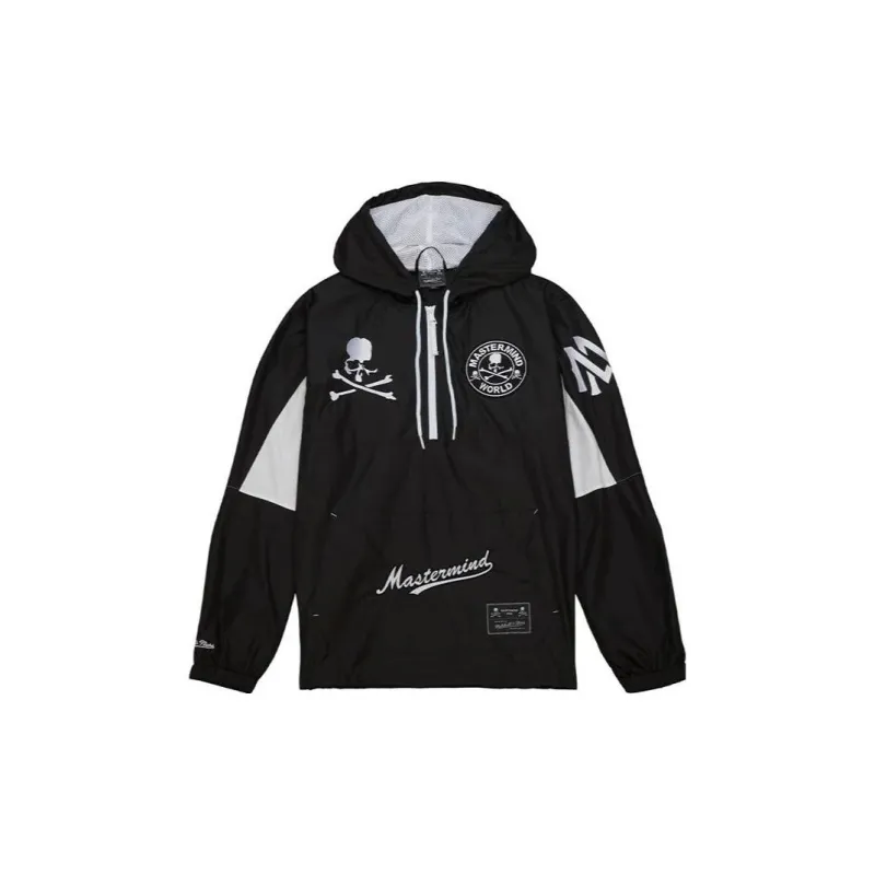 Mitchell & Ness Mastermind Joint Series Jacket Unisex Black-1