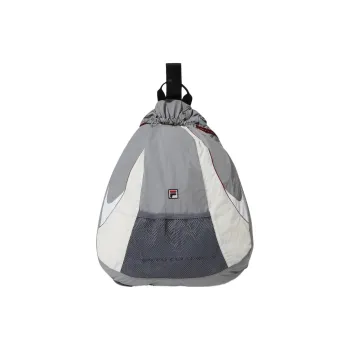 FILA Nylon Crossbody Bag Unisex Gray