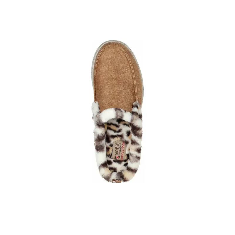 Skechers Bobs SKIPPER WILD TIGER Wrap toe Slippers Women's Chestnut-2