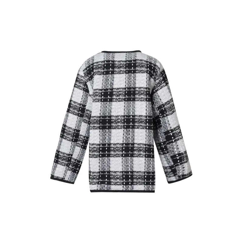 AURORA MUSE Cropped Coats Women's Black-1