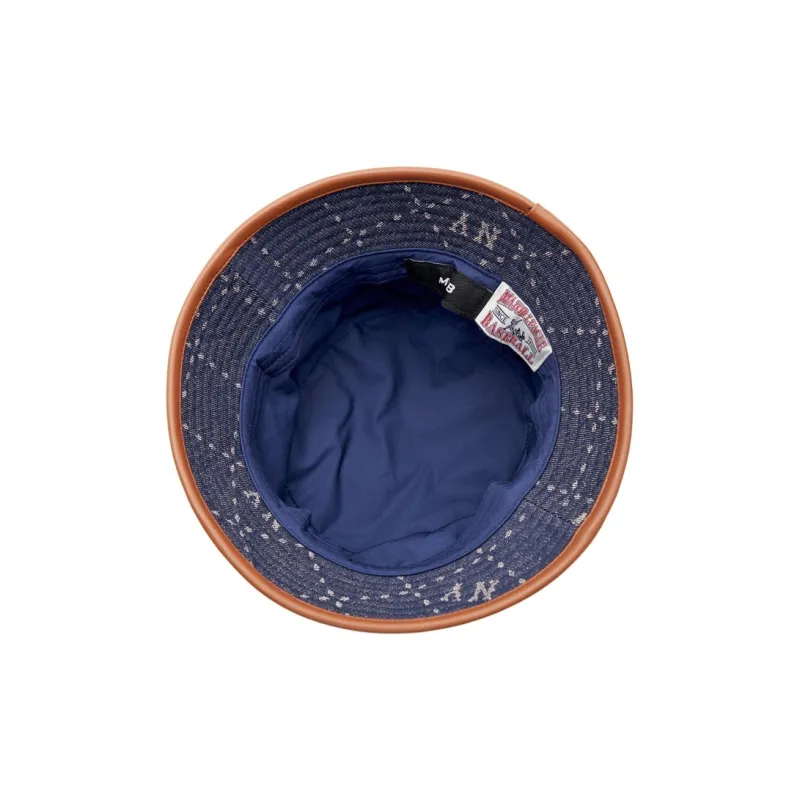 MLB Cotton Bucket Hats Kids' Denim Blue-4