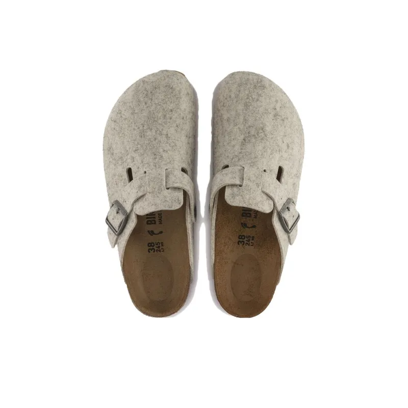 Birkenstock Wrap toe Slippers Unisex Eggshell White Regular-3