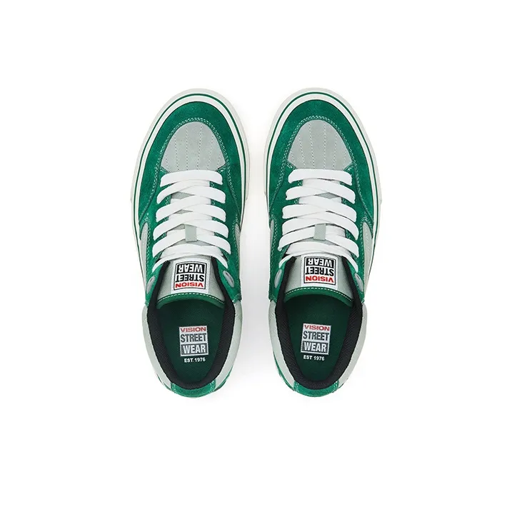 Vision Street Wear Concave Mid Top Skateboard Shoes Unisex Moss Green-3
