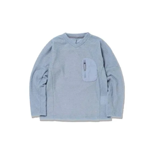 And Wander Sweatshirts Unisex Blue