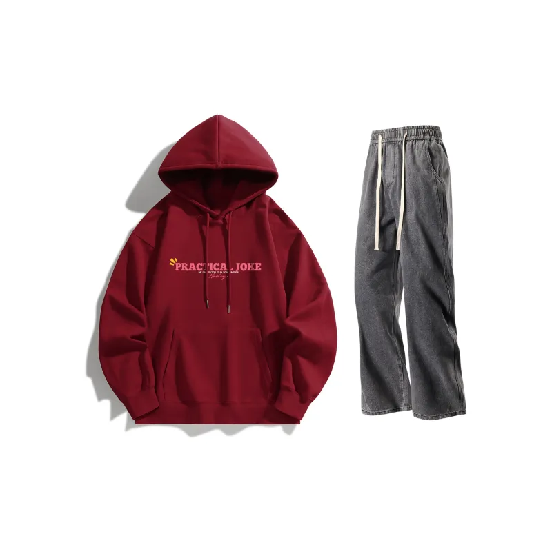 Hurley Sweatshirt Sets Unisex-33