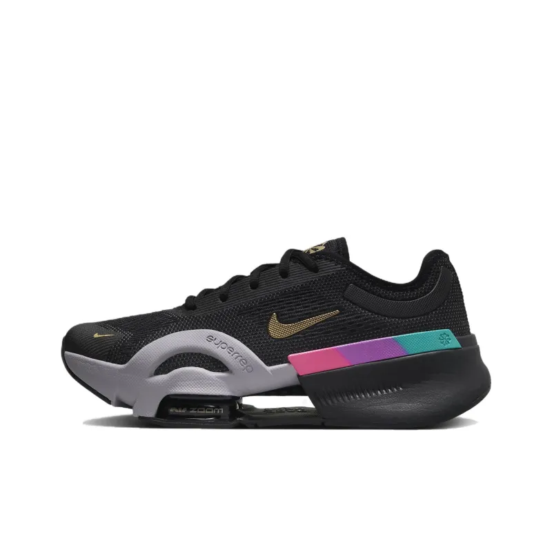 Nike Air Zoom SuperRep 4 Next Nature Premium 'Black Fireberry Gold' Women's-0