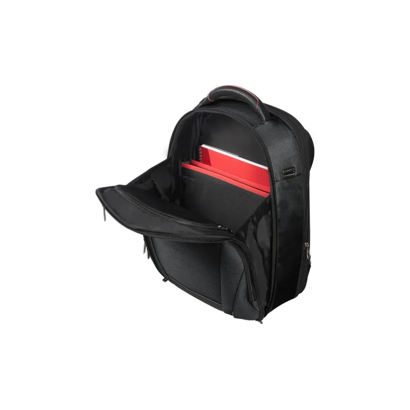 SAMSONITE PRO-DLX 5 Nylon And Polyurethane Leather Laptop Backpack Men's Black-5
