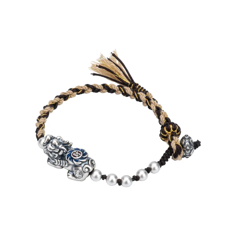 BLESSED BULLET Silver Bracelets Unisex-0