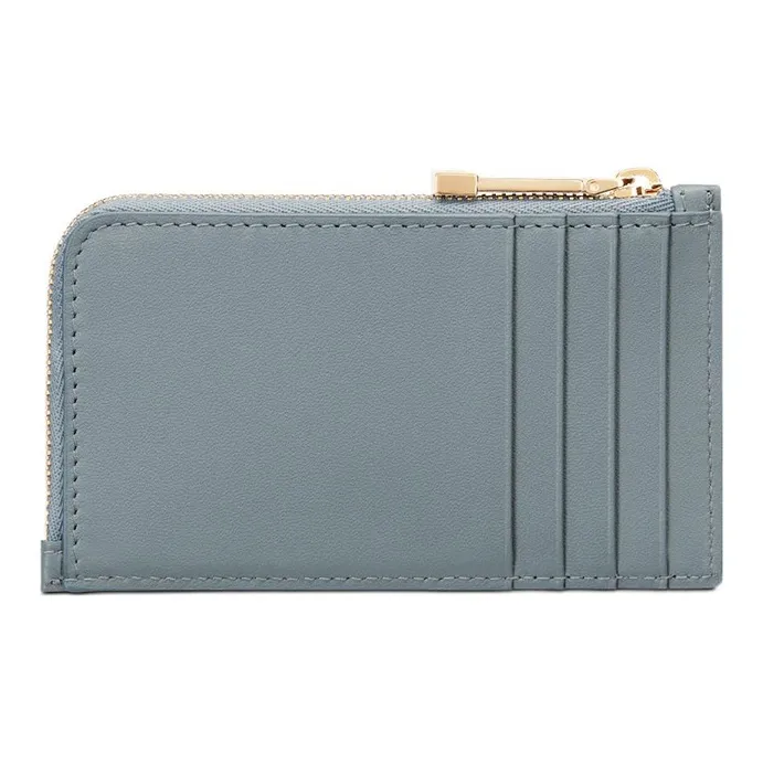 DIOR Lady Dior Lambskin Card Holder Regular Women's Cloud Blue-2