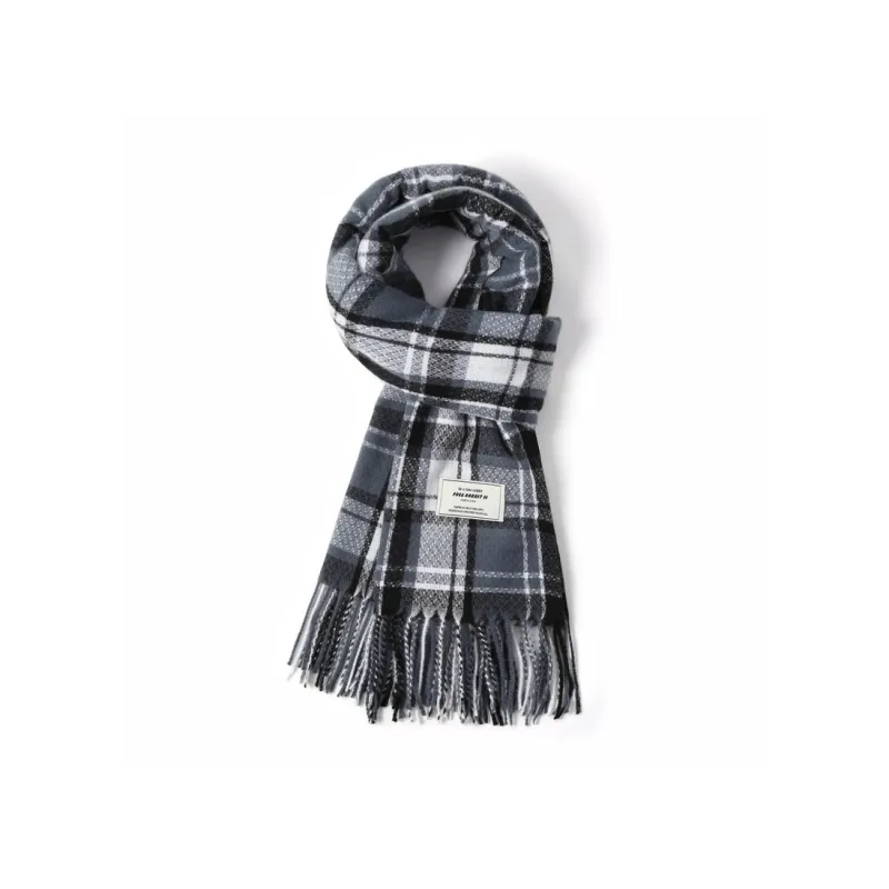 FREE RABBITⅡ Faux Cashmere Knit Scarves Unisex-0
