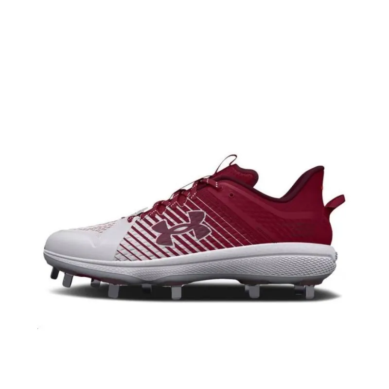 Under Armour Yard Cushioning Wear-Resistant Low-Top Training Shoes Men's Red-0