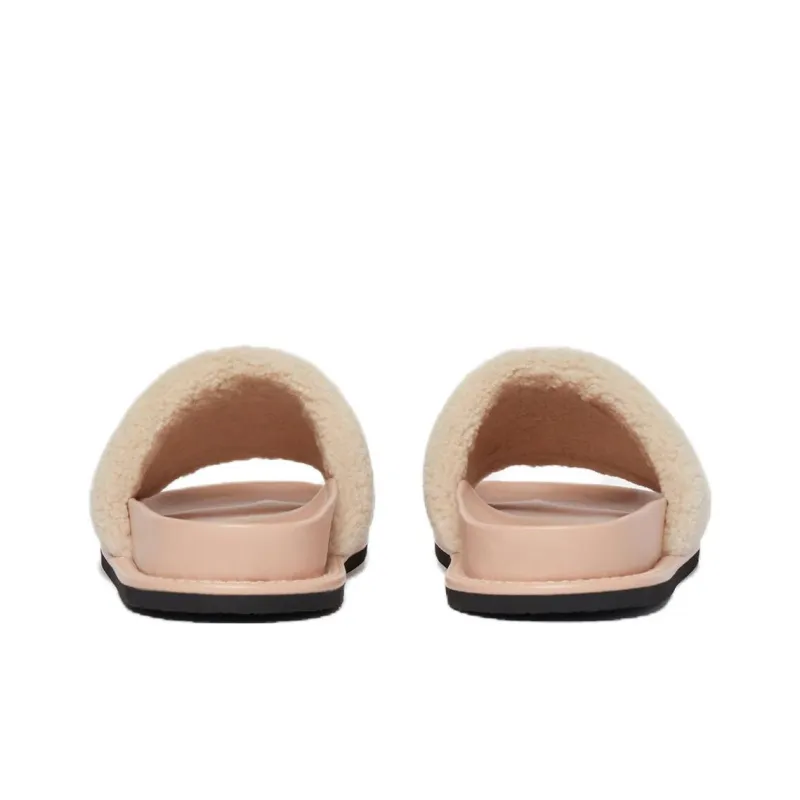 Yoshitomo Nara x Stella McCartney Rubber Sole Slide Slippers Unisex Beige-3