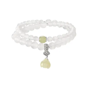 VIVIWELL Bracelets White Jade Unisex