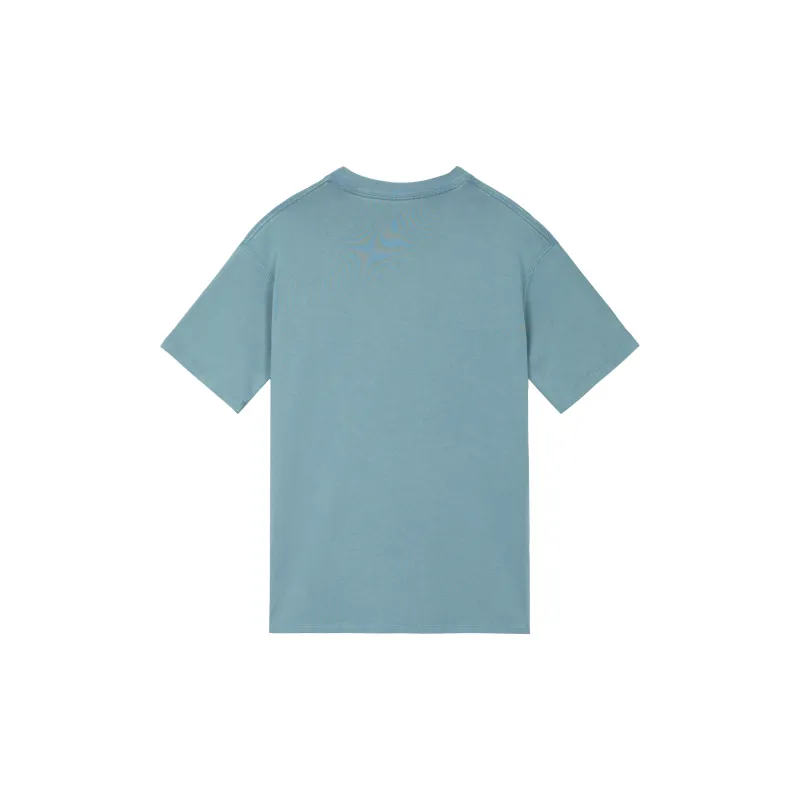 Jordan Drop Shoulder Sleeve T-Shirt Women's Ozone Blue-1