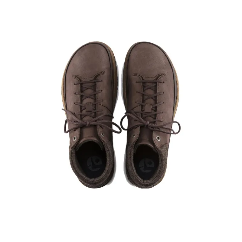 Birkenstock High Top Casual Shoes Unisex Brown Narrow Fit-3