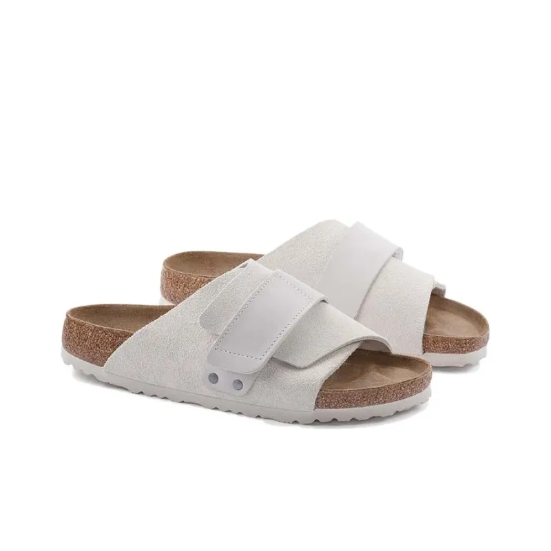 Birkenstock Kyoto Suede Touch strap Slides-2
