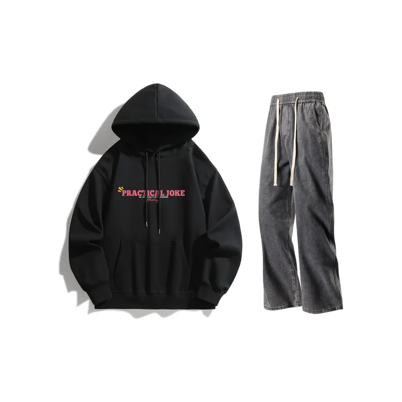 Hurley Sweatshirt Sets Unisex-25