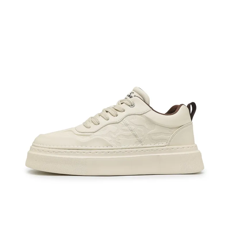 GERTOP Anti-Slip And Wear-Resistant Lightweight Breathable Height Increasing Platform Stylish Skateboarding Shoes Men's-12