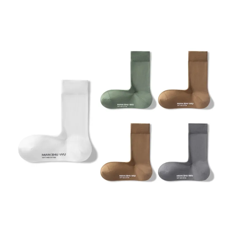 B&C.Room 2023 Fall Crew Socks Men's 5 Pack-13