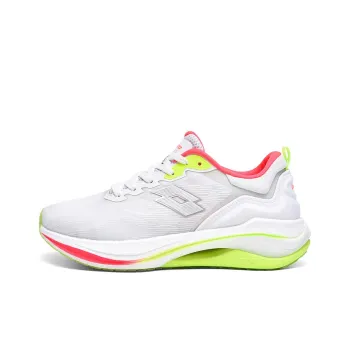 LOTTO Running Shoes Women's Low Top Black White/Orange Red/White Seaweed Red