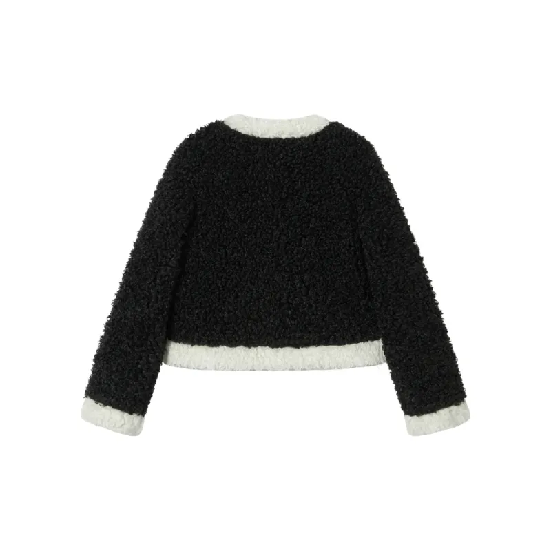 MEETLADY Velvet feel Coat Women's-3