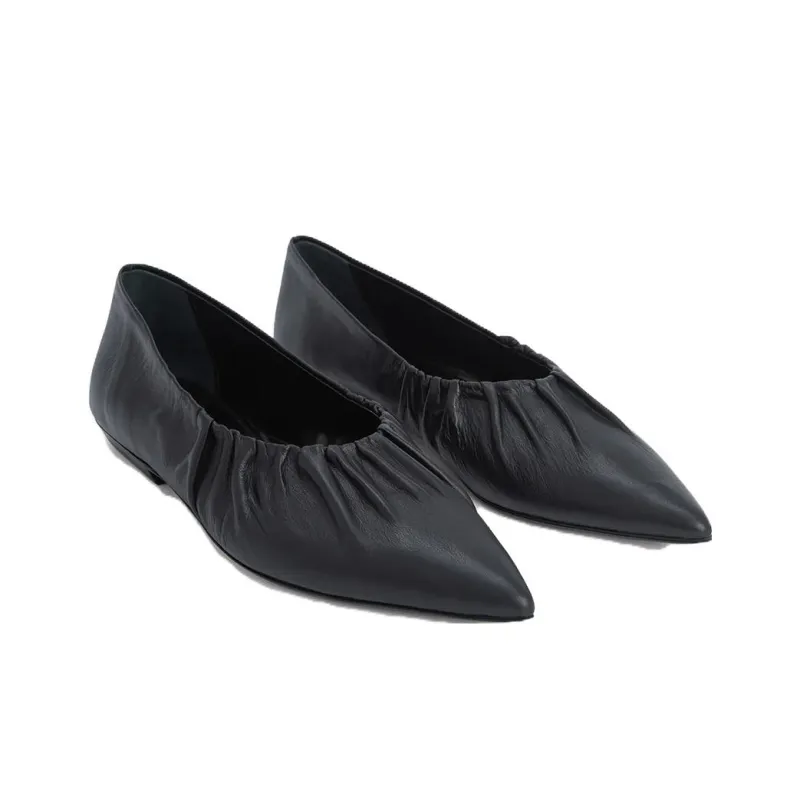 By Far Casual Single Shoes Women's Black-3