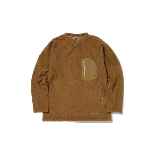 And Wander Sweatshirt Unisex Brown