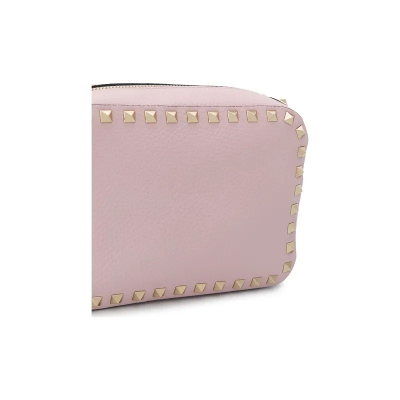 Valentino Leather Camera Bags Crossbody Bag Shoulder Bag Women's Pink-3